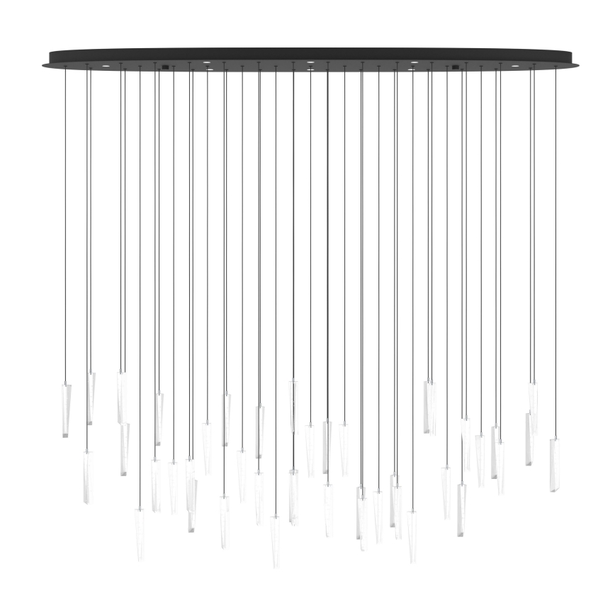 Eglo - LED Aptumšojama lustra ar auklu 8xLED/4,2W/230V 3000K caurspīdīga