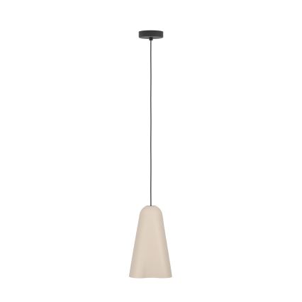 Eglo - Lustra ar auklu 1xE27/40W/230V bēša