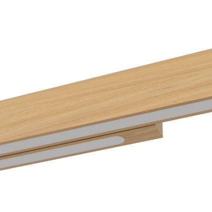 Eglo - LED Aptumšojama lustra ar auklu LED/21W/230V 3000K brūna