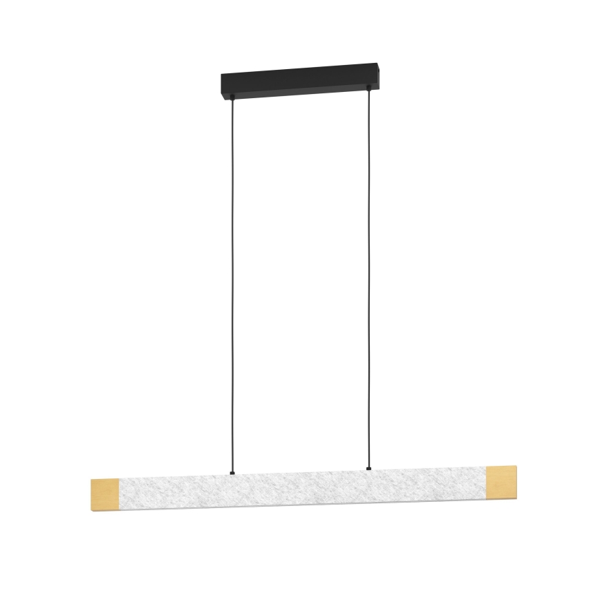 Eglo - LED Aptumšojama lustra ar auklu LED/22,2W/230V 3000K brūna/pelēka