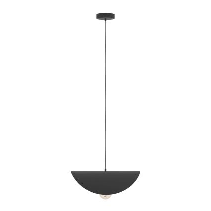 Eglo - Lustra ar auklu 1xE27/40W/230V 41 cm melna/zelta