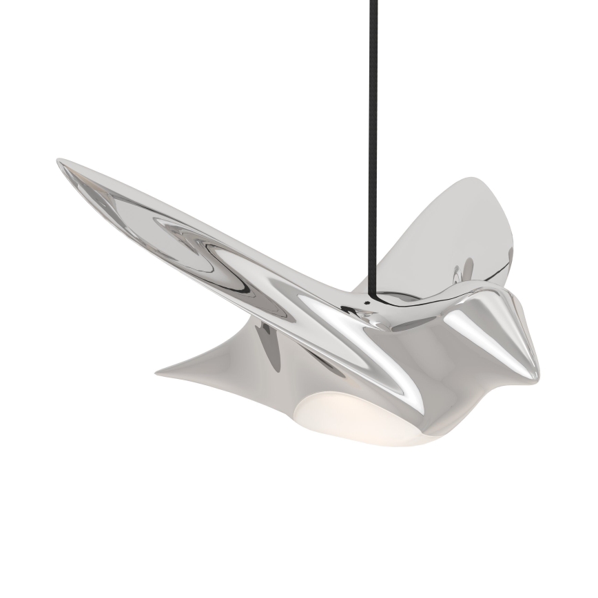 Eglo - LED Aptumšojama lustra ar auklu 8xLED/4,2W/230V 3000K spīdīgi hromēts