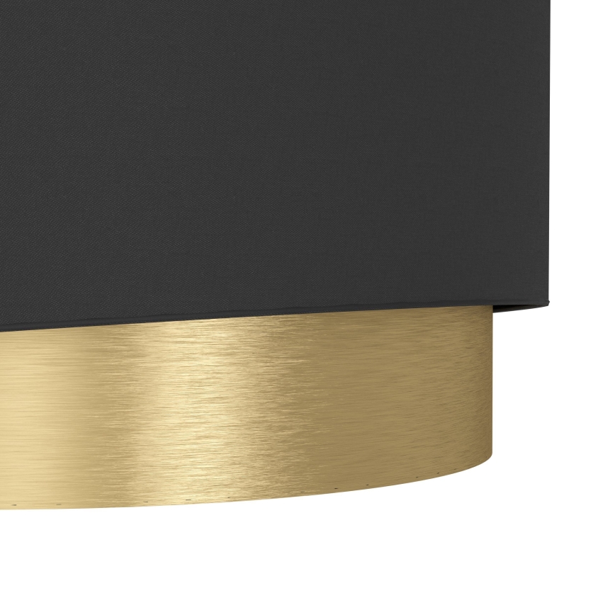 Eglo - Sienas lampa 1xE27/40W/230V melna/zelta