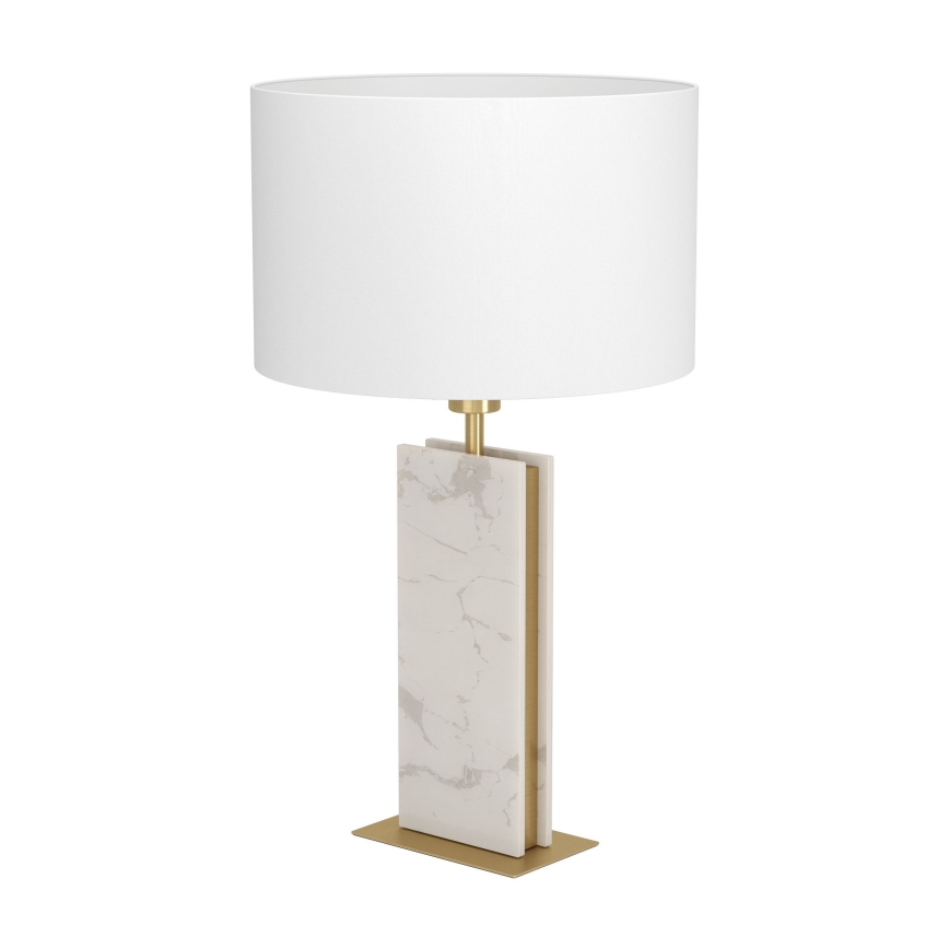 Eglo - Galda lampa 1xE27/40W/230V balta