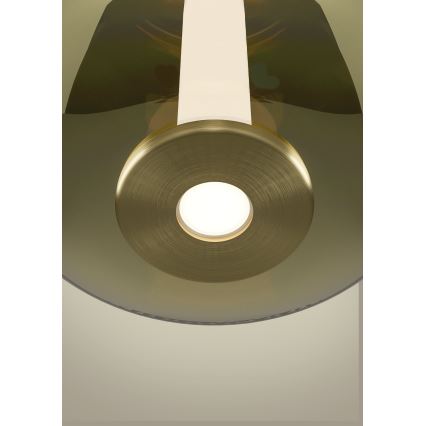 Eglo - LED regulējama karājoša lampa uz kabeļa LED/5,5W/230V + LED/1,6W zelta