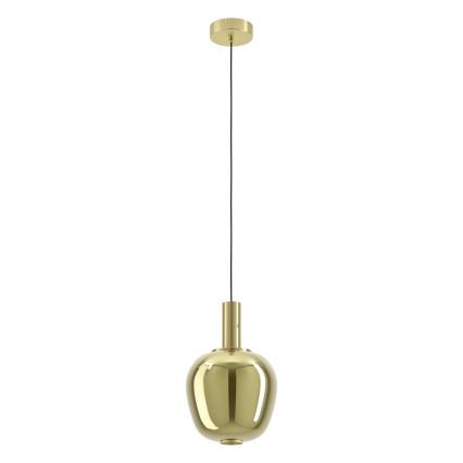 Eglo - Aptumšojama LED piekaramā lustra uz troses LED/6W/230V + LED/1,6W 2200-6500K Ø 25 cm zelta