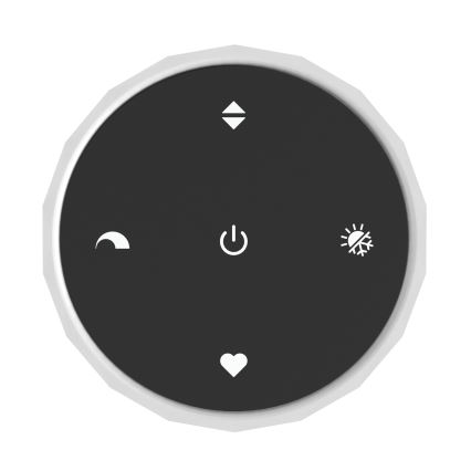 Eglo - LED regulējama lustra uz kabeļa 5xLED/5,8W/230V 2200-6500K melna/bēša/dūmakaina + tālvadības pults