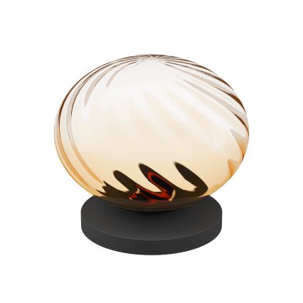 Eglo - LED dimmējamā galda lampa LED/5,8W/230V 2200-6500K bēša/dūmota + tālvadības pults