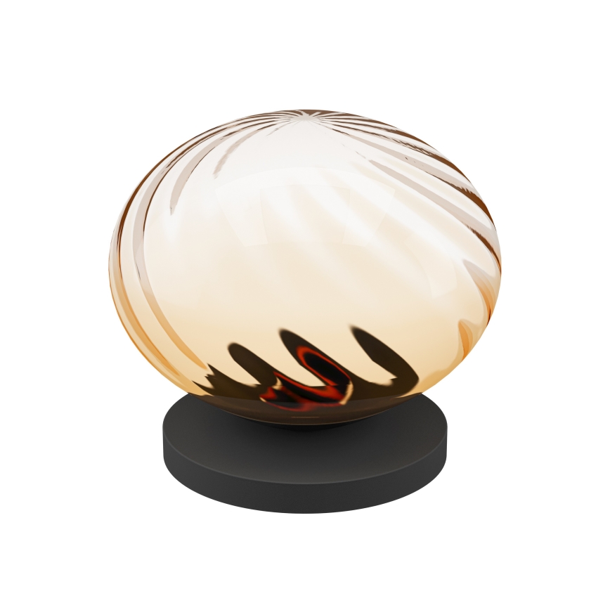 Eglo - LED dimmējamā galda lampa LED/5,8W/230V 2200-6500K bēša/dūmota + tālvadības pults