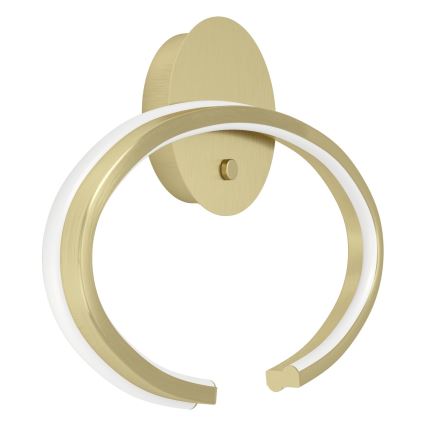 Eglo - LED dimējams sienas gaismeklis LED/12W/230V 2200-6500K zelta krāsa