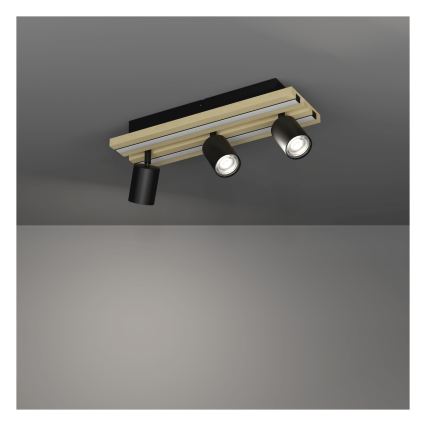 Eglo - LED virziena gaismeklis 3xLED/2,2W/230V + 2xLED/1,2W + 2xLED/2W bēšs/melns