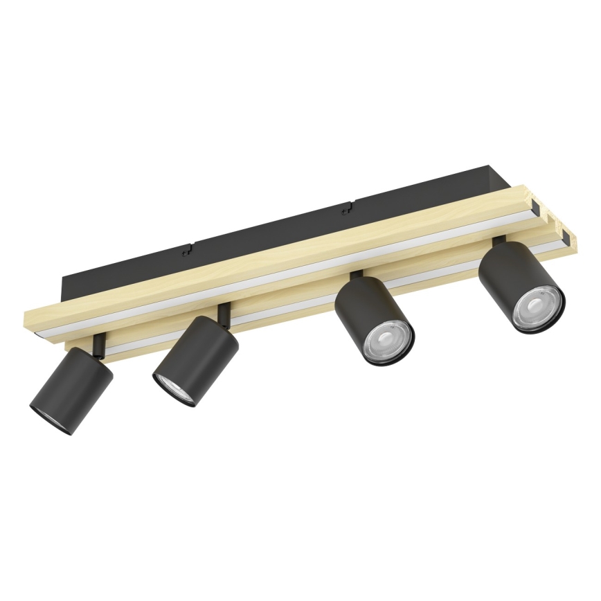 Eglo - LED virziena gaismeklis 4xLED/2,2W/230V + 2xLED/1,2W + 2xLED/2W bēšs/melns