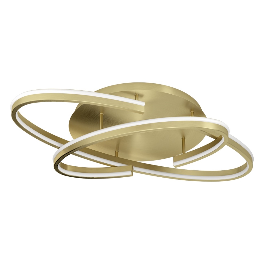 Eglo - LED griestu gaismeklis ar regulējamu spilgtumu LED/40W/230V 2200-6500K zelta krāsa + tālvadības pults