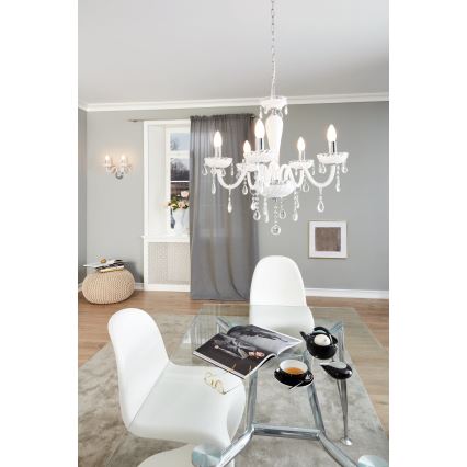 Eglo 39116 - Sienas gaismeklis CARPENTO 2xE14/40W/230V