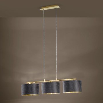 Eglo 39225 - Piekaramā lampa uz kabeļa DOLORITA 3xE27/60W/230V