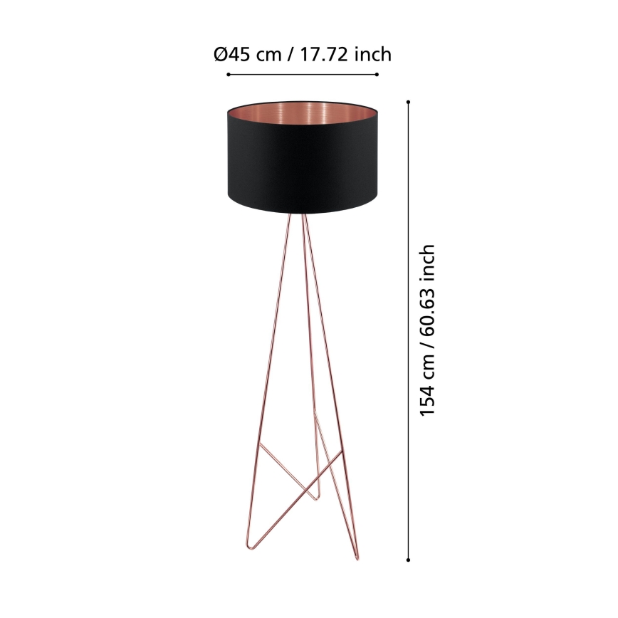 Eglo - Stāvlampa 1xE27/60W/230V