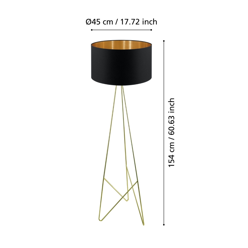 Eglo - Stāvlampa 1xE27/60W/230V