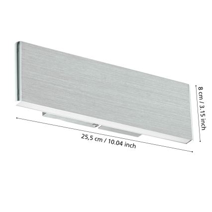 Eglo - LED Sienas lampa 2xLED/5,4W/230V