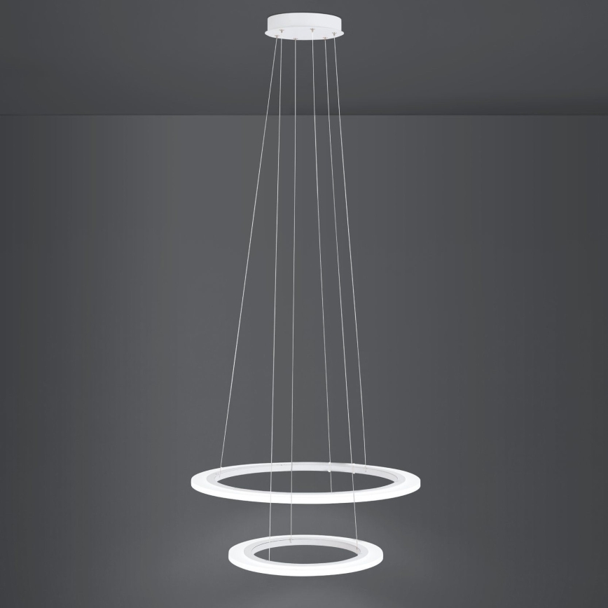 Eglo 39273 - LED Aptumšojama lustra ar auklu PENAFORTE 1xLED/33W/230V + 1xLED/19,W