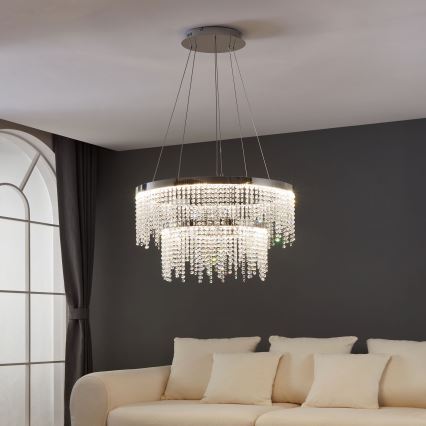 Eglo - LED Aptumšojama lustra ar auklu LED/45W/230V