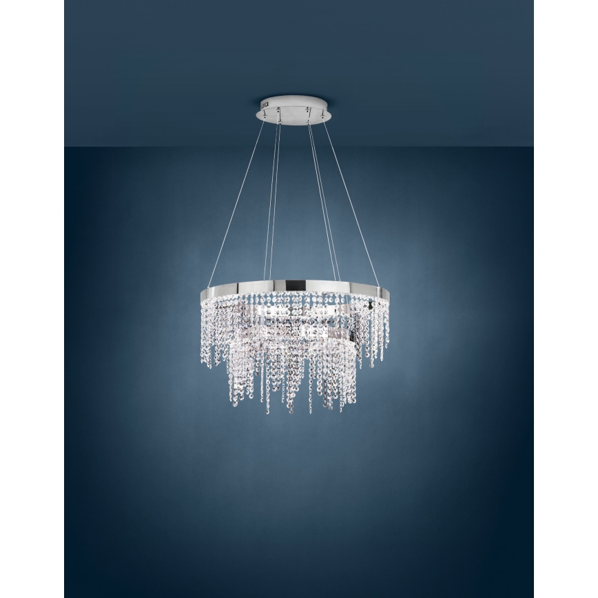 Eglo - LED Aptumšojama lustra ar auklu LED/45W/230V