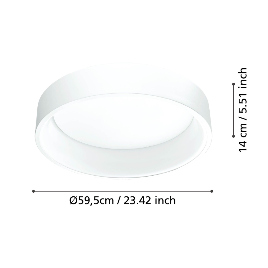 Eglo - LED Aptumšojama griestu lampa 1 LED/35,2W/230V
