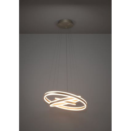 Eglo - LED Aptumšojama lustra ar auklu LED/78W/230V + LED/70W + LED/34W