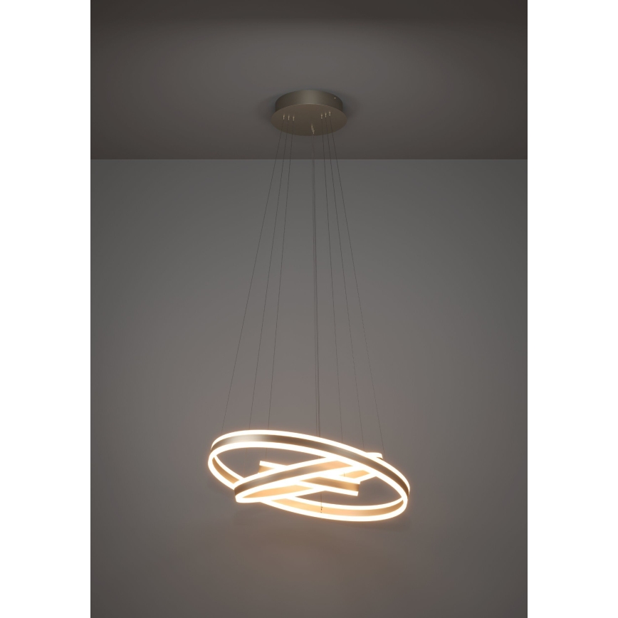 Eglo - LED Aptumšojama lustra ar auklu LED/78W/230V + LED/70W + LED/34W