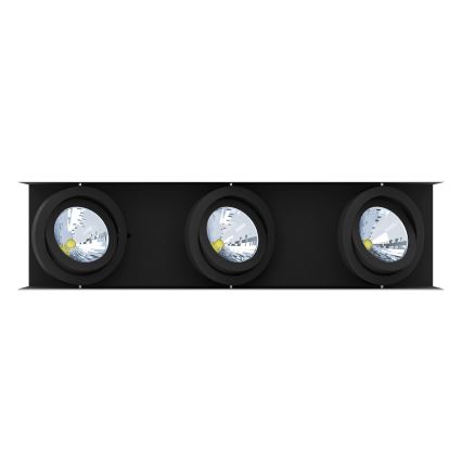Eglo - LED Aptumšojams starmetis 3xLED/5,4W/230V