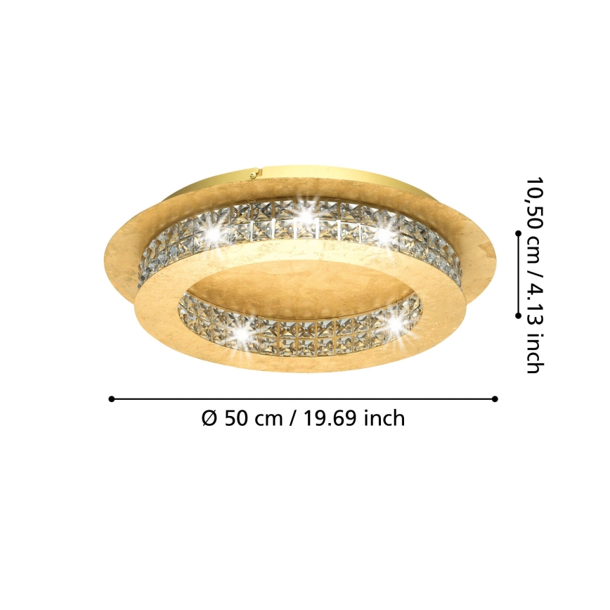 Eglo - LED Aptumšojama griestu lampa LED/31,5W/230V
