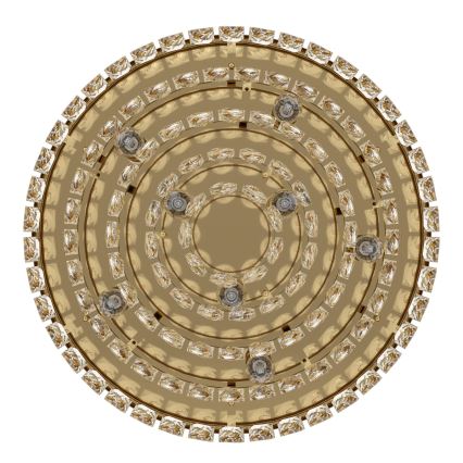 Eglo - Griestu gaismeklis 8xE14/40W/230V zelta