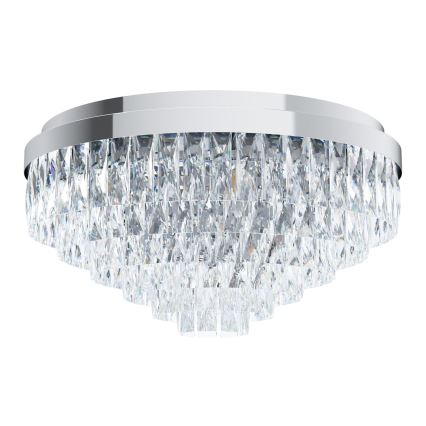Eglo - Griestu gaismeklis 11xE14/40W/230V spīdīgi hromēts