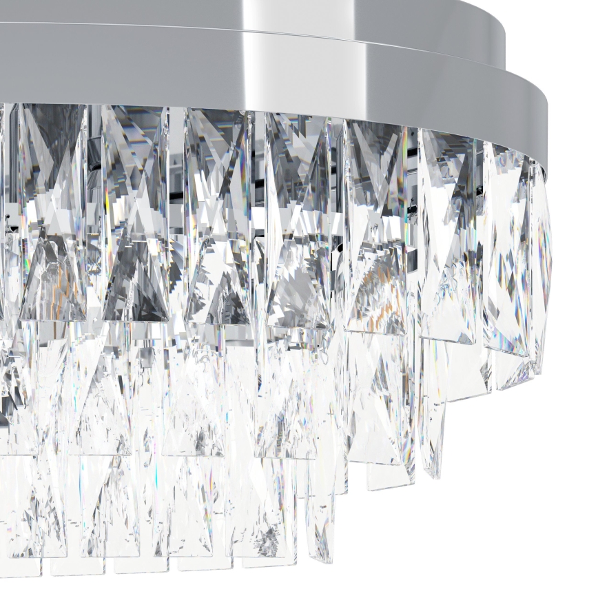 Eglo - Lustra ar ķēdi 10xE14/40W/230V spīdīgi hromēts