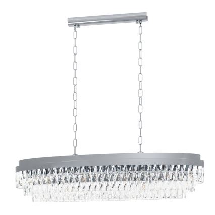 Eglo - Lustra ar ķēdi 13xE14/40W/230V spīdīgi hromēts