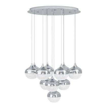Eglo - LED Aptumšojama lustra uz auklas 10xLED/3,1W/230V
