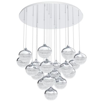 Eglo - LED Aptumšojama lustra uz auklas 18xLED/3,1W/230V
