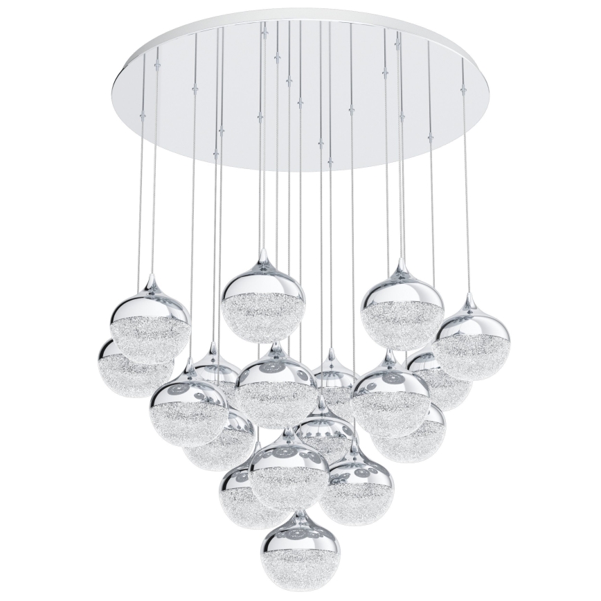 Eglo - LED Aptumšojama lustra uz auklas 18xLED/3,1W/230V