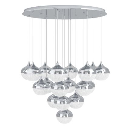 Eglo - LED Aptumšojama lustra uz auklas 18xLED/3,1W/230V
