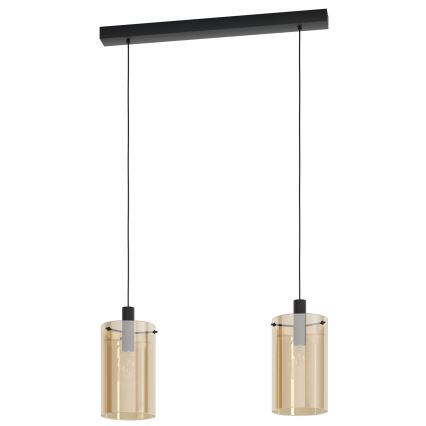 Eglo - Lustra ar auklu 2xE27/40W/230V