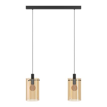 Eglo - Lustra ar auklu 2xE27/40W/230V
