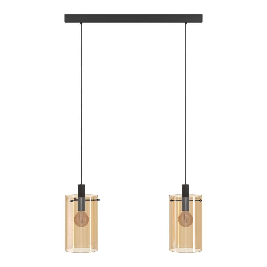 Eglo - Lustra ar auklu 2xE27/40W/230V
