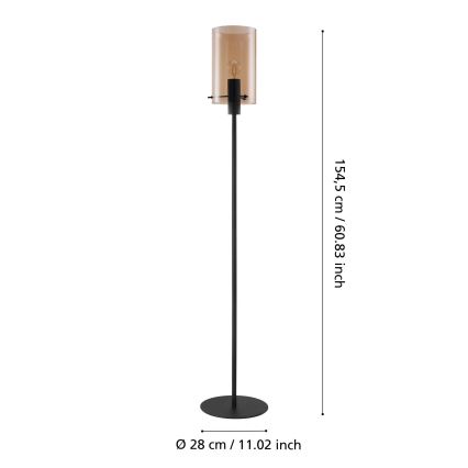 Eglo - Stāvlampa 1xE27/40W/230V