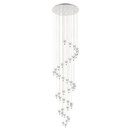 Eglo - LED Kristāla aptumšojamā lustra uz auklas 40xLED/1,8W/230V