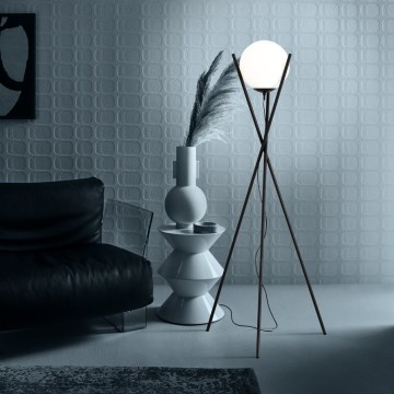 Eglo 39594 - Grīdas lampa SALVEZINAS 1xE27/25W/230V