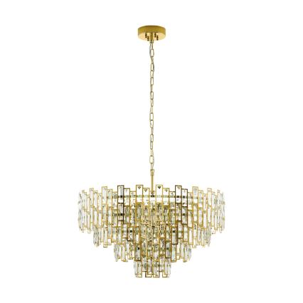 Eglo - Lustra uz auklas 10xE14/25W/230V d. 78 cm