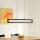 Eglo 39629 - Dimmējama LED lustra uz kabeļa GUALAJO LED/27W/230V melna