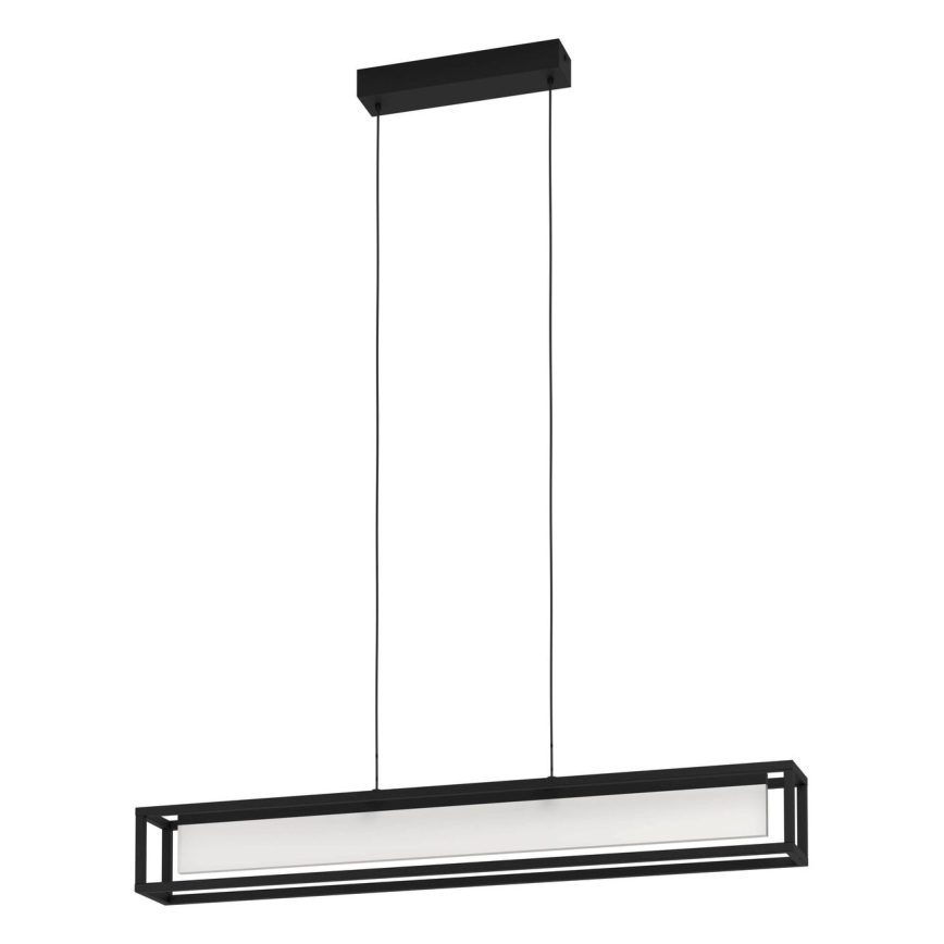 Eglo 39629 - Dimmējama LED lustra uz kabeļa GUALAJO LED/27W/230V melna