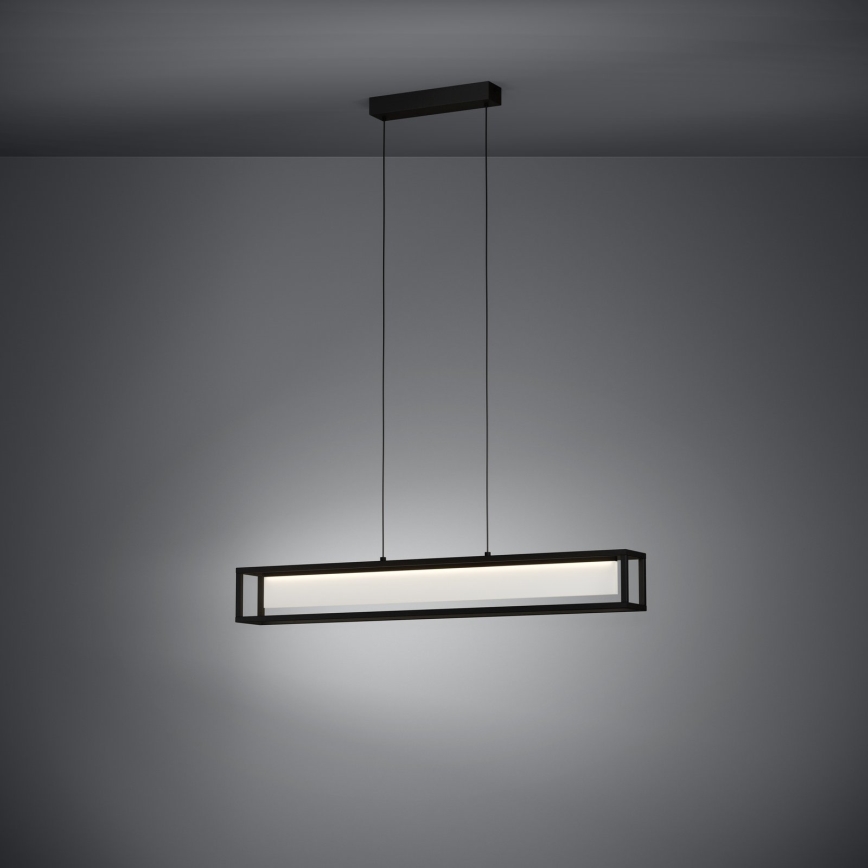 Eglo 39629 - Dimmējama LED lustra uz kabeļa GUALAJO LED/27W/230V melna