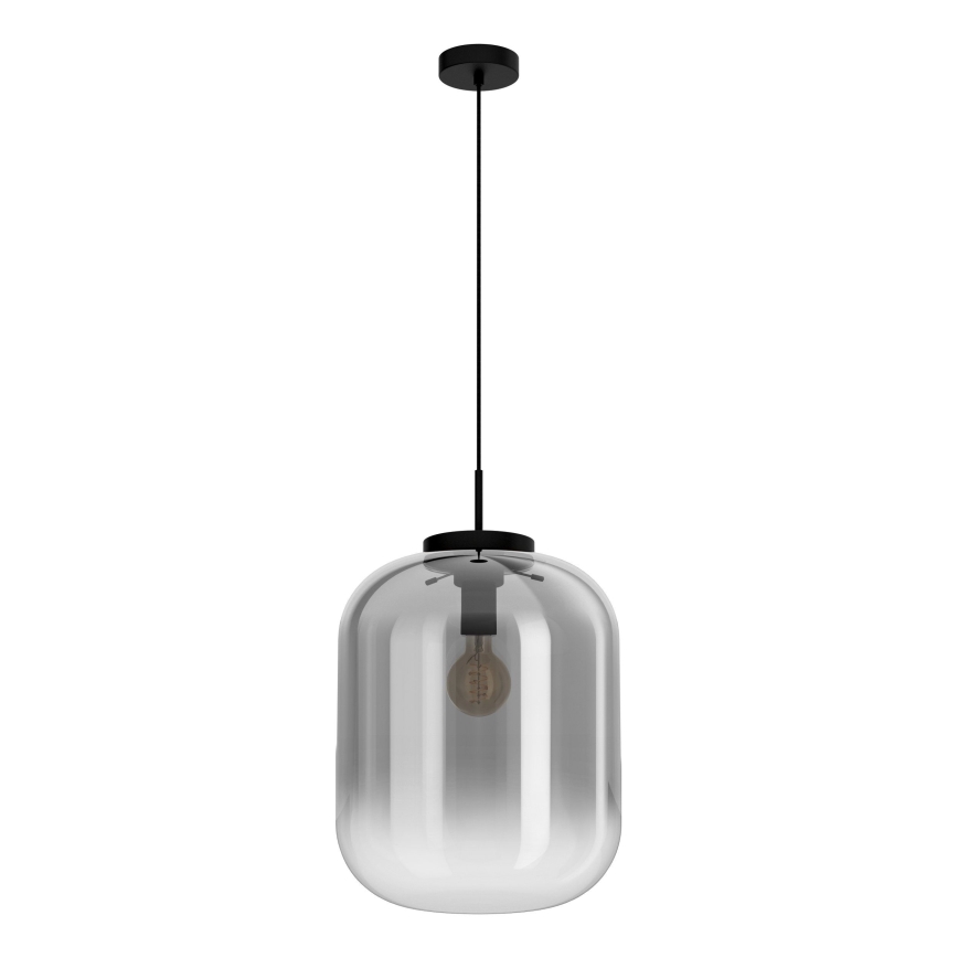 Eglo - Lustra ar auklu 1xE27/40W/230V d. 35 cm dūmakains