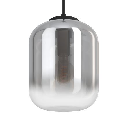 Eglo - Lustra ar auklu 1xE27/40W/230V d. 35 cm dūmakains